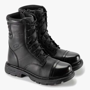 Thorogood Men's Black Side Zip Jump Boots